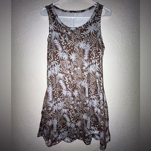 Leaf Pattern Dress